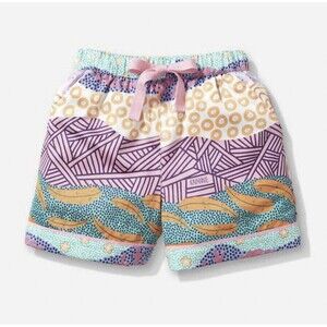 Peter Alexander Girls Junior Kayannie Pajama Bottoms Patchwork Abstract Tropical